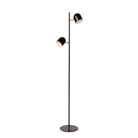 Lucide SKANSKA - Lampadaire - LED 3 StepDim - 2x5W 3000K - Noir