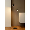 Lucide SKANSKA - Lampadaire - LED 3 StepDim - 2x5W 3000K - Noir