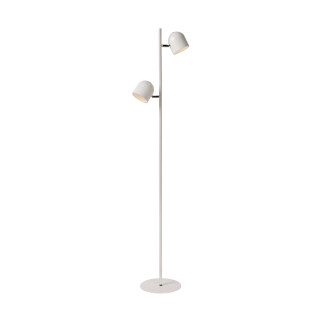 Lucide SKANSKA - Lampadaire - LED 3 StepDim - 2x5W 3000K - Blanc