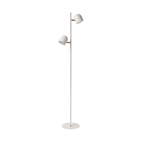 Lucide SKANSKA - Lampadaire - LED 3 StepDim - 2x5W 3000K - Blanc