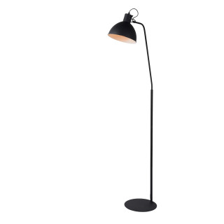 Lucide SHADI - Lampadaire / lampe de lecture - 1xE27 - Noir