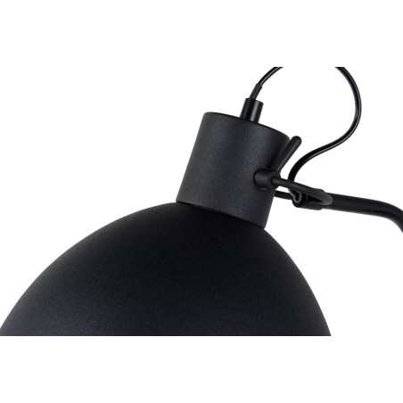 Lucide SHADI - Lampadaire / lampe de lecture - 1xE27 - Noir