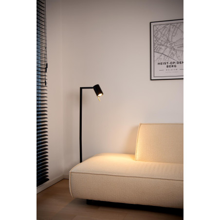 Lucide LESLEY - Lampadaire / lampe de lecture - 1xGU10 (MR16) - Noir