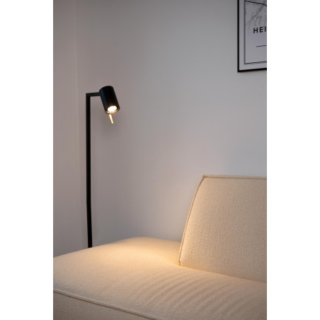 Lucide LESLEY - Lampadaire / lampe de lecture - 1xGU10 (MR16) - Noir
