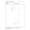 Lucide LESLEY - Lampadaire / lampe de lecture - 1xGU10 (MR16) - Noir