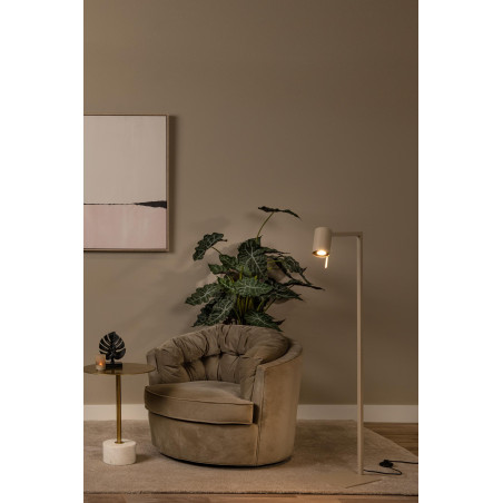 Lucide LESLEY - Lampadaire / lampe de lecture - 1xGU10 (MR16) - Taupe