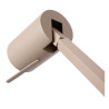 Lucide LESLEY - Lampadaire / lampe de lecture - 1xGU10 (MR16) - Taupe