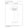 Lucide MAGIUS - Lampadaire - Ø 42 cm - 1xE27 - Naturel