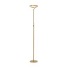 Lucide CELESTE - Lampadaire - Ø 28 cm - LED Dim. - 1x21W 2700K - Or Mat / Laiton