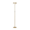 Lucide CELESTE - Lampadaire - Ø 28 cm - LED Dim. - 1x21W 2700K - Or Mat / Laiton