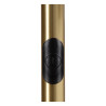 Lucide CELESTE - Lampadaire - Ø 28 cm - LED Dim. - 1x21W 2700K - Or Mat / Laiton