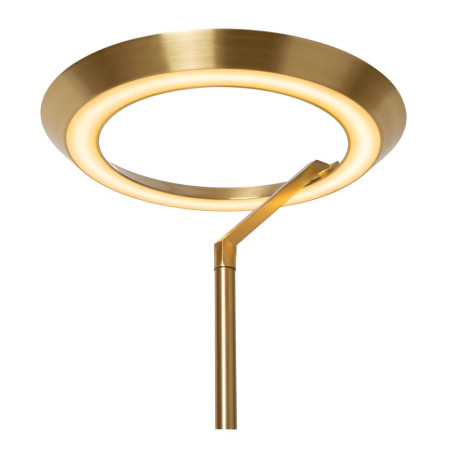 Lucide CELESTE - Lampadaire - Ø 28 cm - LED Dim. - 1x21W 2700K - Or Mat / Laiton