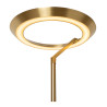 Lucide CELESTE - Lampadaire - Ø 28 cm - LED Dim. - 1x21W 2700K - Or Mat / Laiton