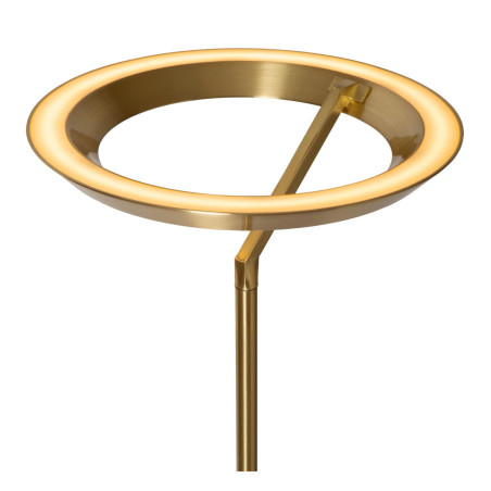 Lucide CELESTE - Lampadaire - Ø 28 cm - LED Dim. - 1x21W 2700K - Or Mat / Laiton