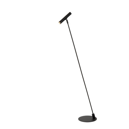 Lucide ALEC - Lampadaire - LED 3 StepDim - G9 - 1x3W 2700K - Des anneaux interchangeables inclus - Noir