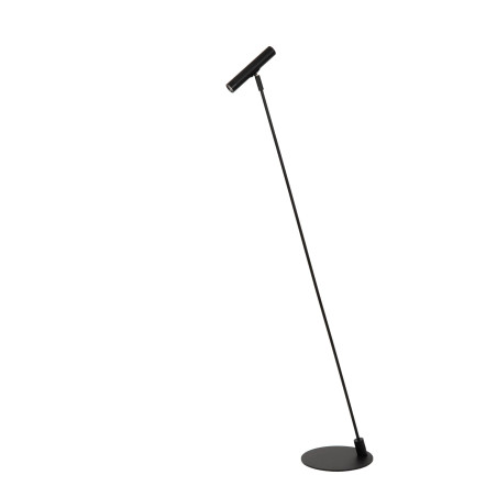 Lucide ALEC - Lampadaire - LED 3 StepDim - G9 - 1x3W 2700K - Des anneaux interchangeables inclus - Noir