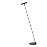 Lucide ALEC - Lampadaire - LED 3 StepDim - G9 - 1x3W 2700K - Des anneaux interchangeables inclus - Noir