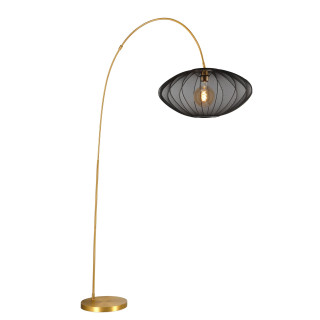 Lucide CORINA - Lampadaire arceau - 1xE27 - Noir