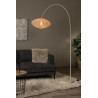 Lucide CORINA - Lampadaire arceau - 1xE27 - Crème