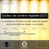Lucide SKANSKA RECH - Lampadaire Rechargeable Intérieur/Extérieur - Batterie/Piles - Ø 23 cm - LED - H 137 cm - Café / Noir