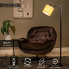 Lucide LESLEY - Lampadaire - 1xE27 - Noir