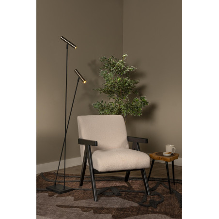 Lucide DUARTE - Lampadaire - 2xG9 - Fer gris - Vibes