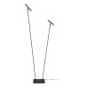 Lucide DUARTE - Lampadaire - 2xG9 - Fer gris - Vibes