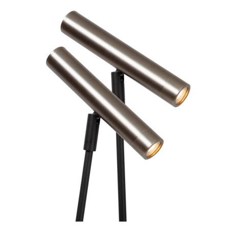 Lucide DUARTE - Lampadaire - 2xG9 - Fer gris - Vibes