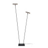 Lucide DUARTE - Lampadaire - 2xG9 - Fer gris - Vibes