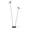 Lucide DUARTE - Lampadaire - 2xG9 - Café - Vibes