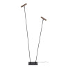 Lucide DUARTE - Lampadaire - 2xG9 - Café - Vibes