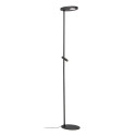 Lucide ORTOLAN - Lampadaire - LED Dim. - CCT - 2700K/4000K - Noir - Essential