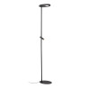 Lucide ORTOLAN - Lampadaire - LED Dim. - CCT - 2700K/4000K - Noir - Essential