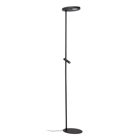 Lucide ORTOLAN - Lampadaire - LED Dim. - CCT - 2700K/4000K - Noir - Essential