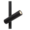 Lucide ORTOLAN - Lampadaire - LED Dim. - CCT - 2700K/4000K - Noir - Essential