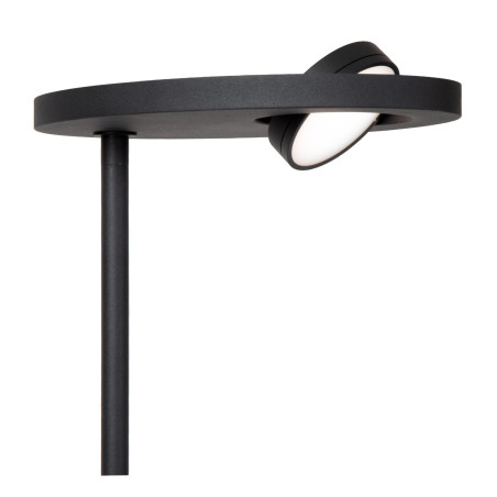 Lucide ORTOLAN - Lampadaire - LED Dim. - CCT - 2700K/4000K - Noir - Essential