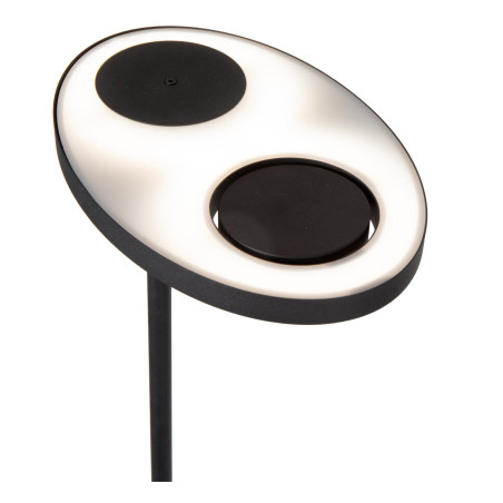 Lucide ORTOLAN - Lampadaire - LED Dim. - CCT - 2700K/4000K - Noir - Essential