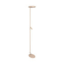 Lucide ORTOLAN - Lampadaire - LED Dim. - CCT - 2700K/4000K - Taupe - Essential