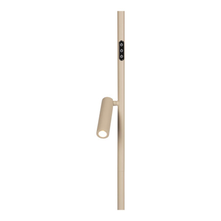 Lucide ORTOLAN - Lampadaire - LED Dim. - CCT - 2700K/4000K - Taupe - Essential