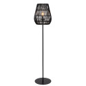 Lucide NERIDA - Lampadaire Intérieur/Extérieur - Ø 35 cm - 1xE27 - IP44 - Noir