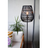 Lucide NERIDA - Lampadaire Intérieur/Extérieur - Ø 35 cm - 1xE27 - IP44 - Noir