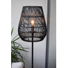 Lucide NERIDA - Lampadaire Intérieur/Extérieur - Ø 35 cm - 1xE27 - IP44 - Noir