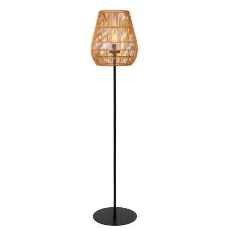 Lucide NERIDA - Lampadaire Intérieur/Extérieur - Ø 35 cm - 1xE27 - IP44 - Naturel