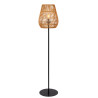 Lucide NERIDA - Lampadaire Intérieur/Extérieur - Ø 35 cm - 1xE27 - IP44 - Naturel