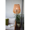 Lucide NERIDA - Lampadaire Intérieur/Extérieur - Ø 35 cm - 1xE27 - IP44 - Naturel