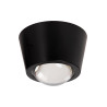 Lucide RIGON - Plafonnier - Ø 9 cm - LED - 1x6W 3000K - Noir