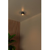 Lucide RIGON - Plafonnier - Ø 9 cm - LED - 1x6W 3000K - Noir
