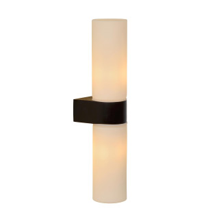 Lucide JESSE - Applique murale Salle de bains - 2xG9 - IP44 - Noir