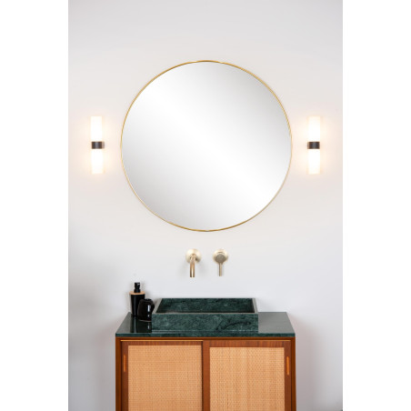 Lucide JESSE - Applique murale Salle de bains - 2xG9 - IP44 - Noir