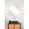 Lucide JESSE - Applique murale Salle de bains - 2xG9 - IP44 - Noir